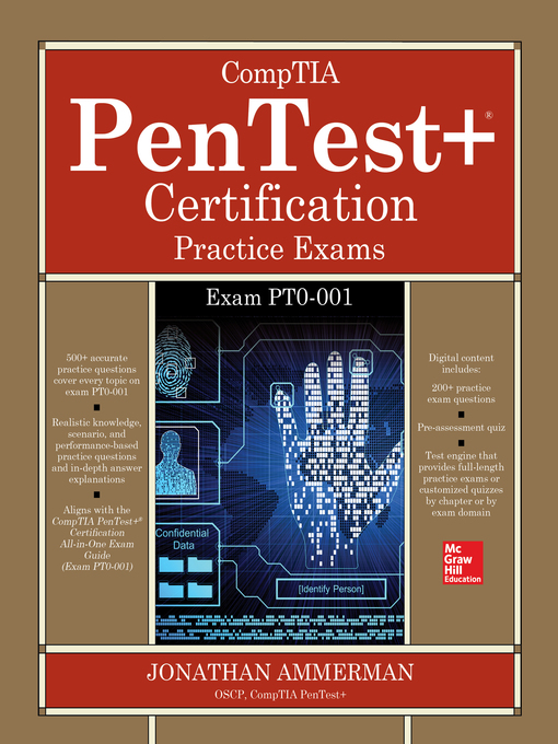 Title details for CompTIA PenTest+ Certification Practice Exams (Exam PT0-001) by Jonathan Ammerman - Available